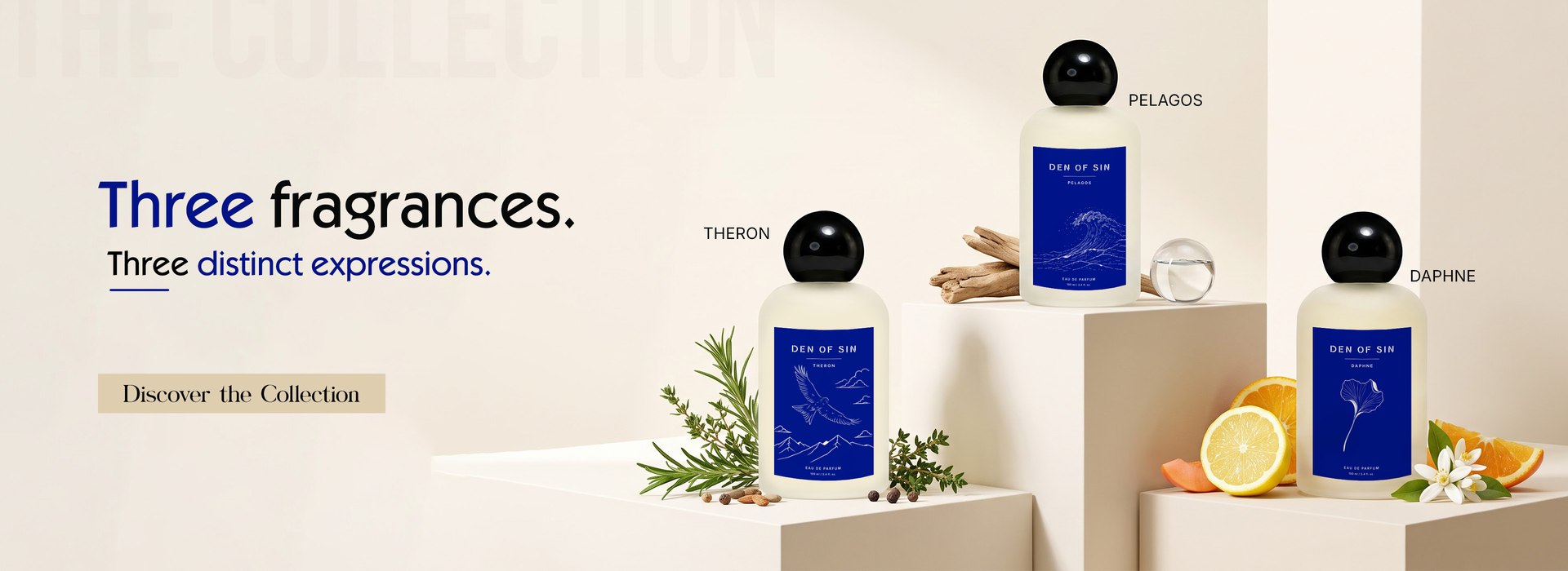 The Collection — Three fragrances